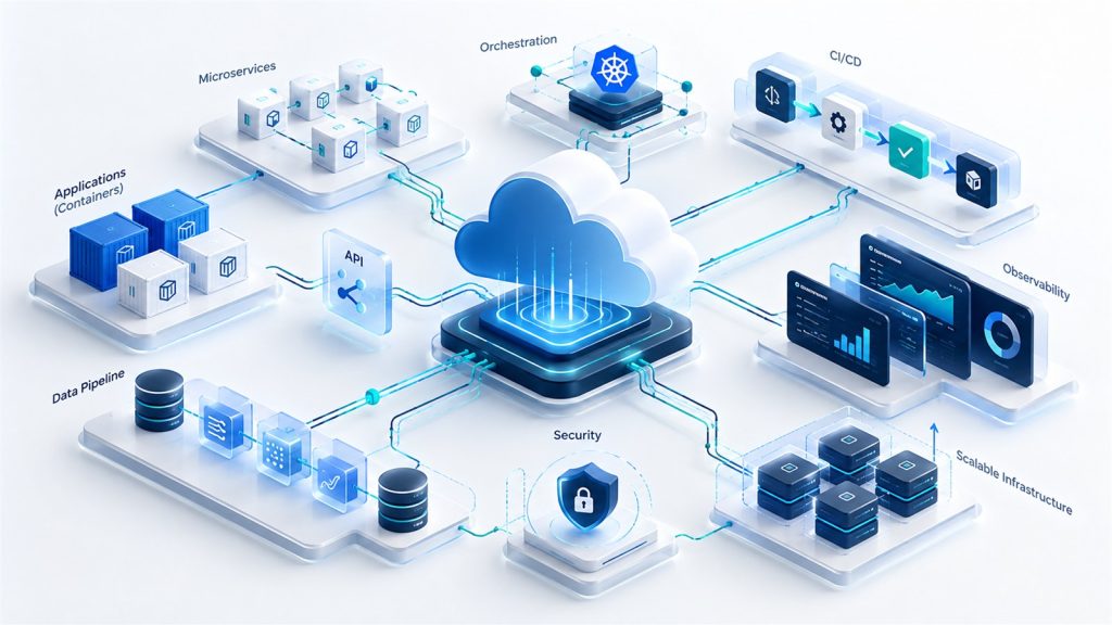 Cloud Native 서비스 운영 삽화